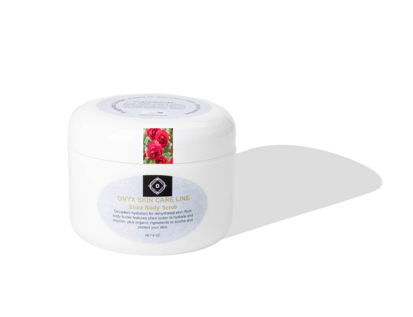 Exfoliating Organic Body Scrub - Bulgarian Rose Fragrance