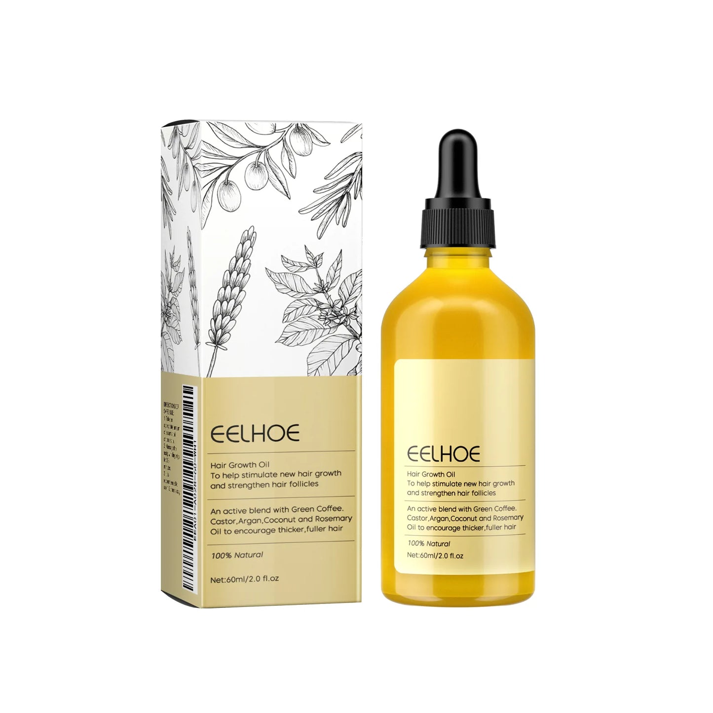 EELHOE Rosemary Oil for Hair Growth 60ml-7