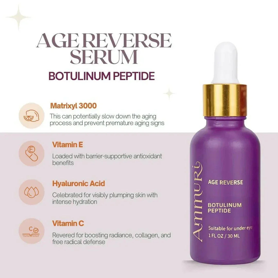 Ammuri Age Reverse Bo-T0x Anti-Ageing Serum - Matrixyl 3000