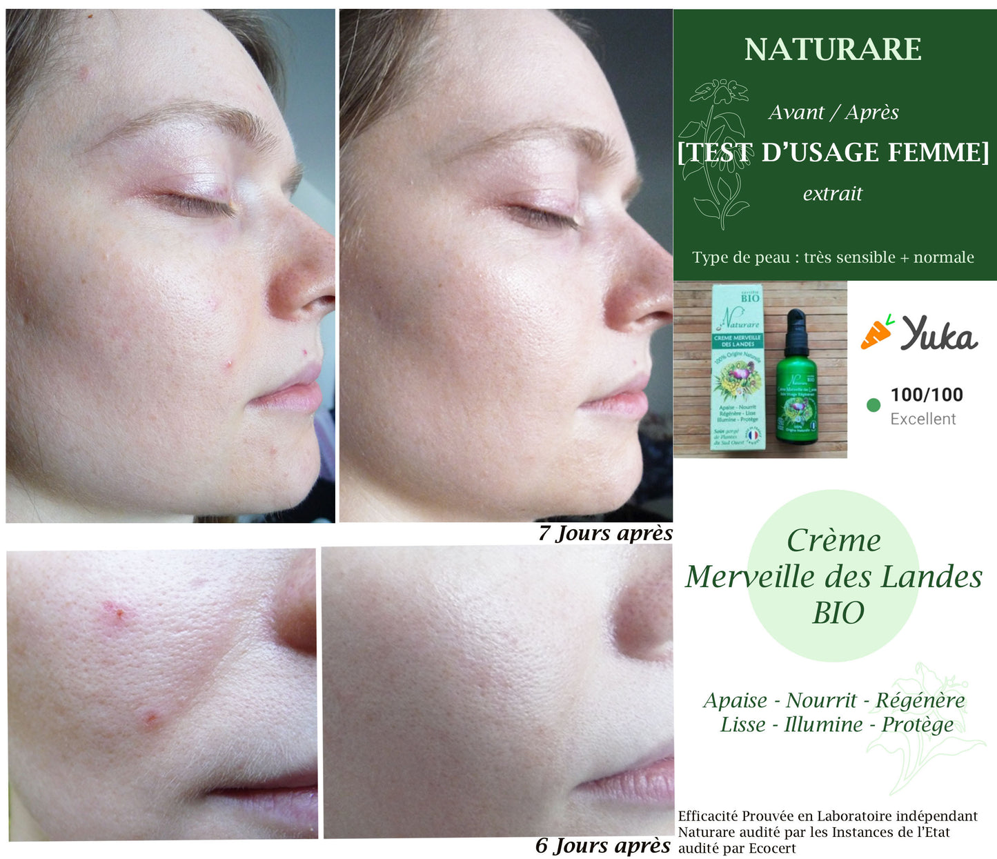 DROP - MERVEILLE DES LANDES BIO - Sensitive skin care Complete regeneration