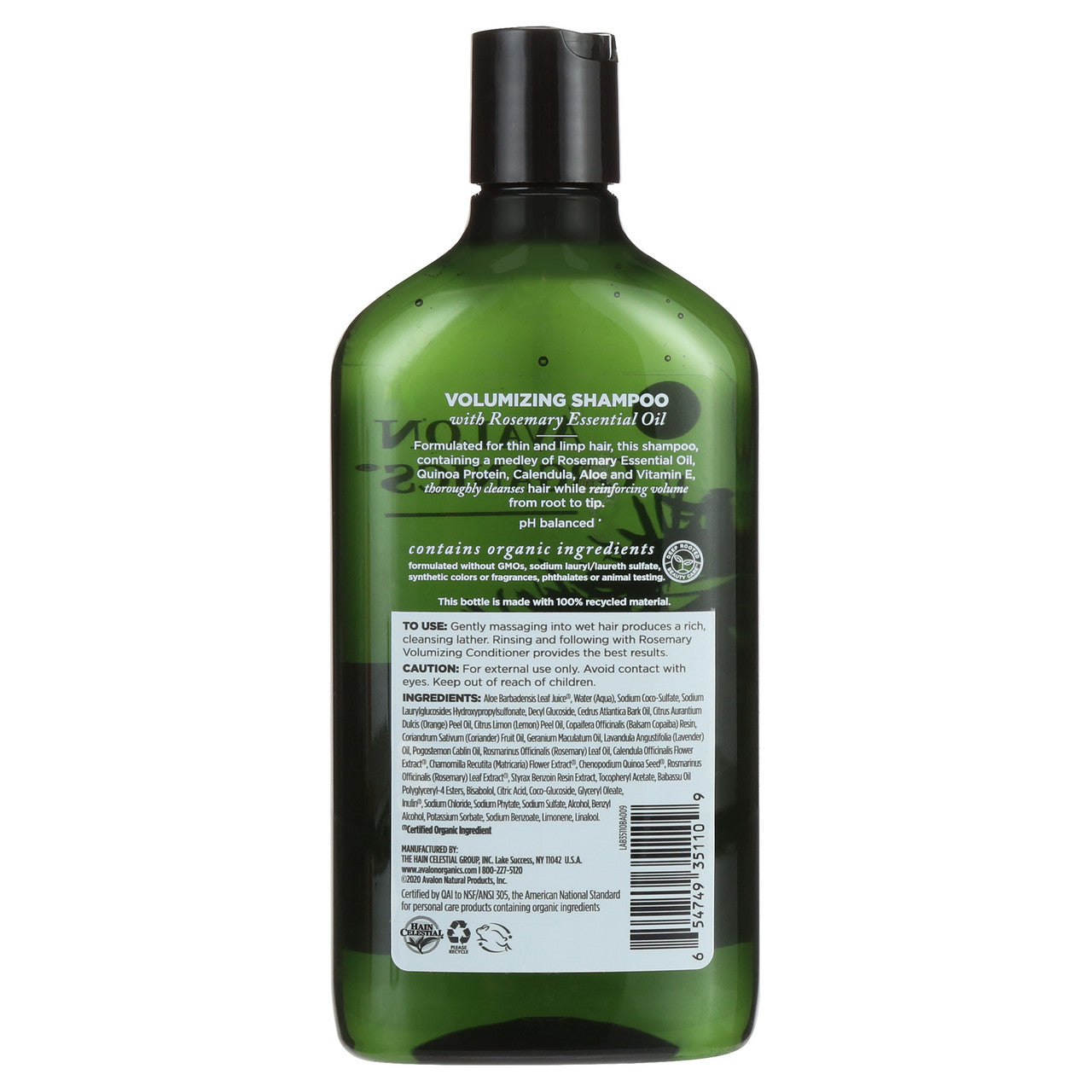 Avalon Volumizing Rosemary Shampoo (1x11 Oz)-7