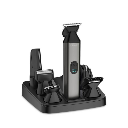 Masina de tuns, Maestro MR-661, 6in1, 5 W, 800 mAh, Negru (MR-661)-0