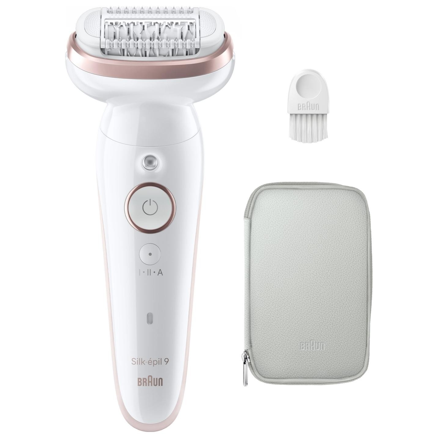 Braun Silk-épil 9 Silk·épil 9 40 pensete De aur, Alb (9-000)