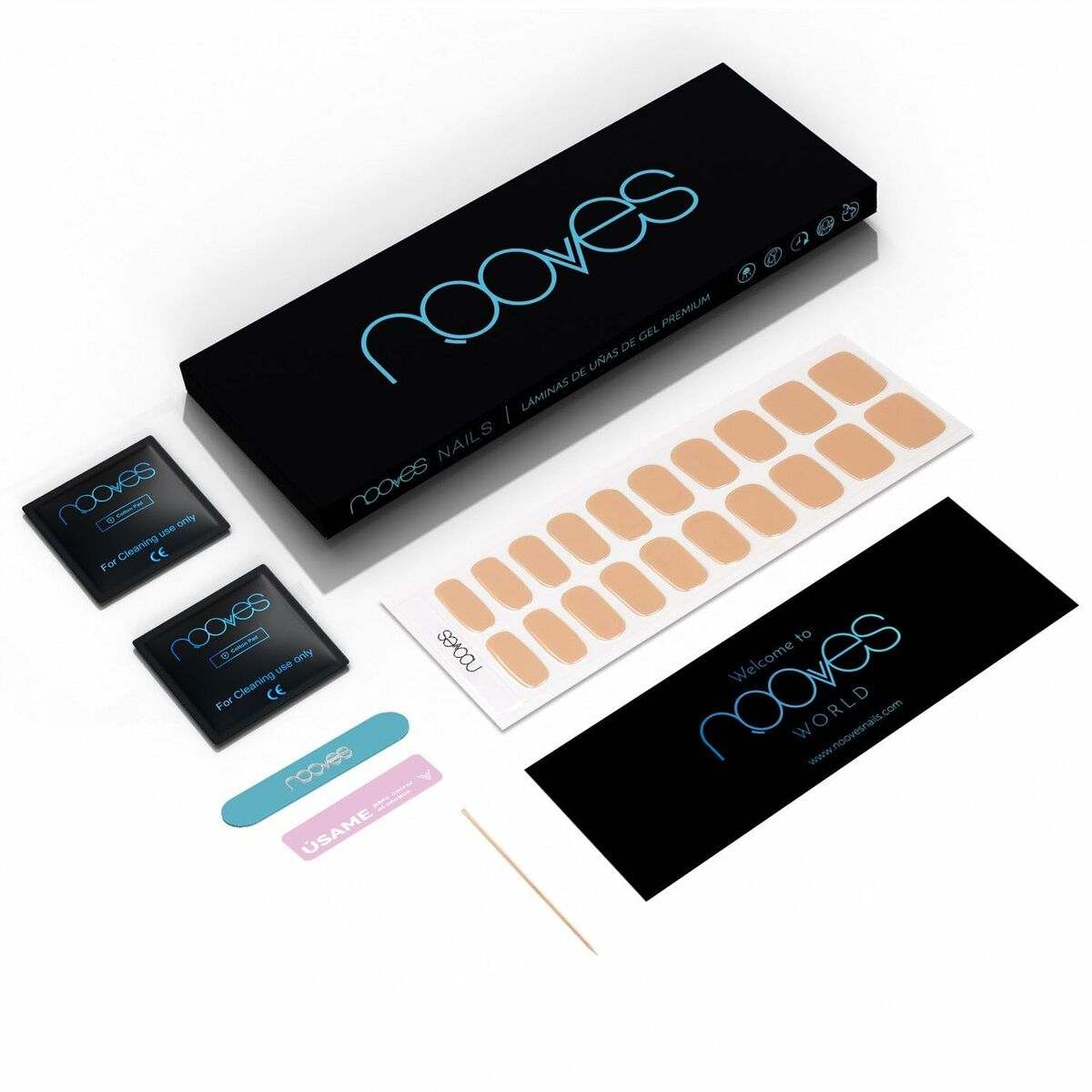 Gel Nail Foils Nooves Cru au soleil (20 Units)-2