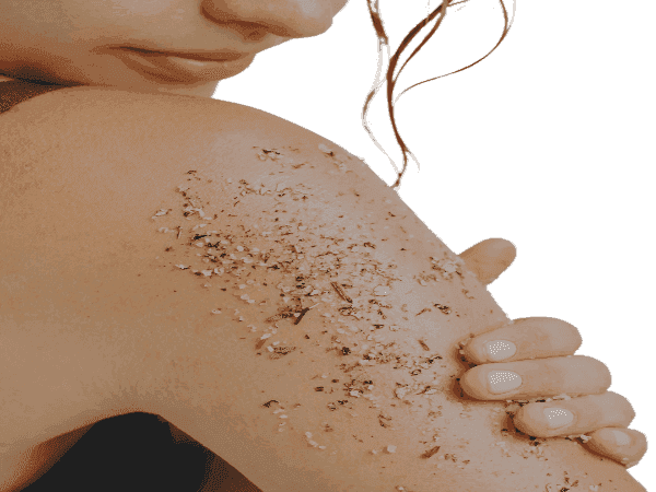Exfoliating Organic Anti-Acne Body Scrub - Fragrance Free