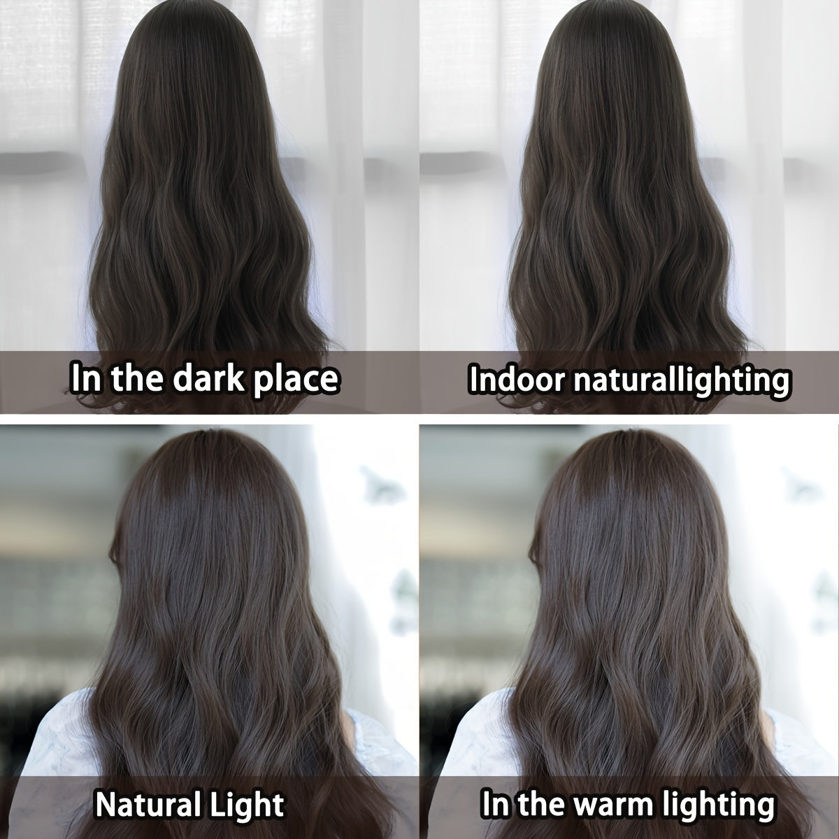 Chic Chocolate Long Curly Wig-3