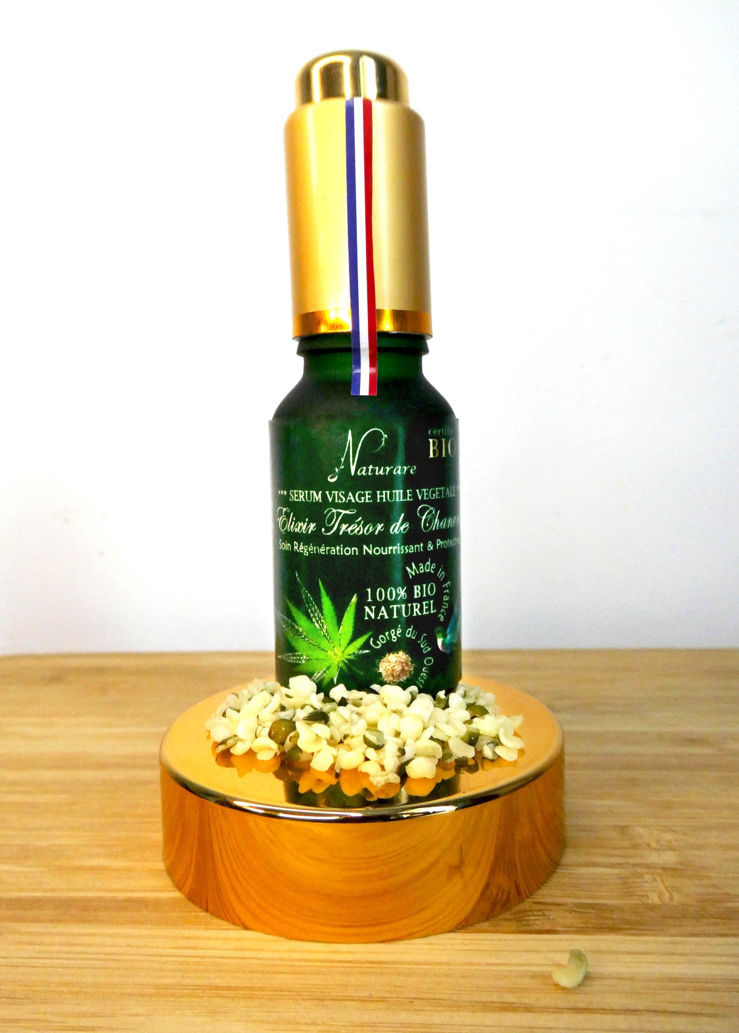 DROP - ELIXIR TRESOR DE CHANVRE BIO -  Huile Végétale, Compléments Alimentaire