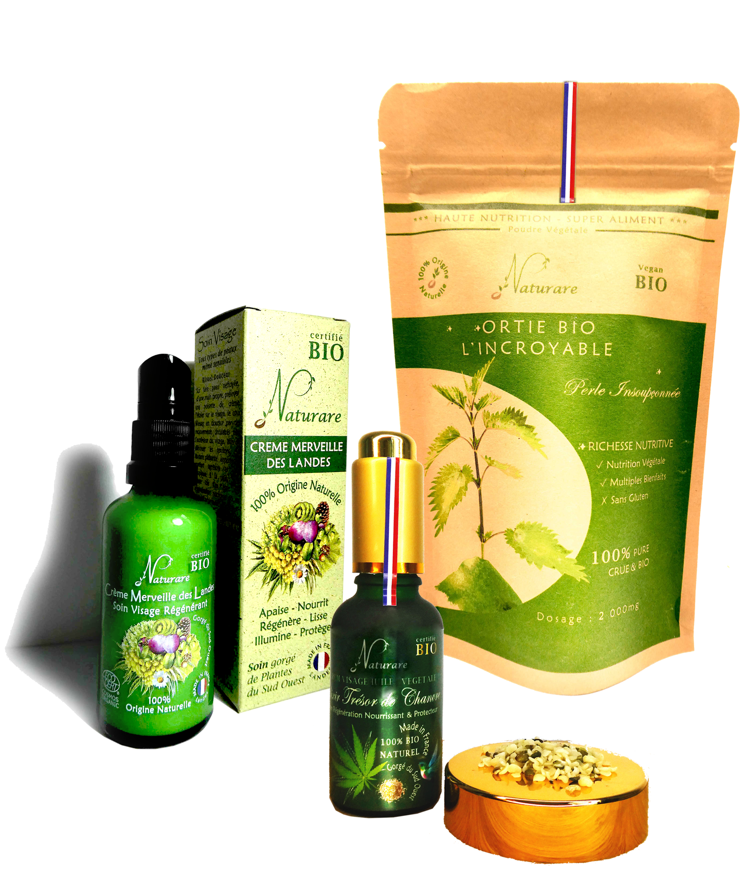 COFFRET HAUTE NUTRITION - Soin de peau nourrissant + cure énergisante