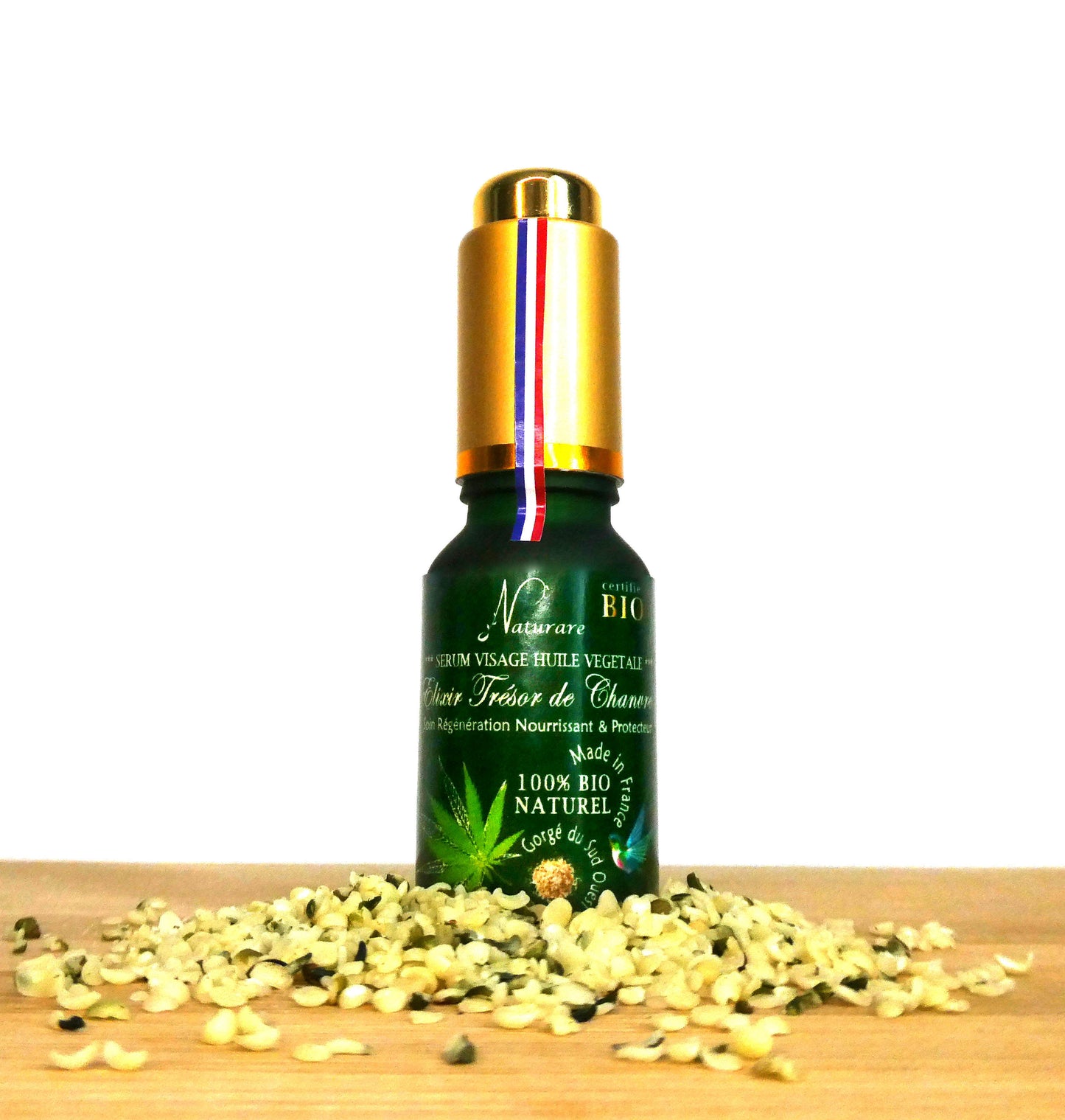 DROP - ELIXIR TRESOR DE CHANVRE BIO -  Huile Végétale, Compléments Alimentaire