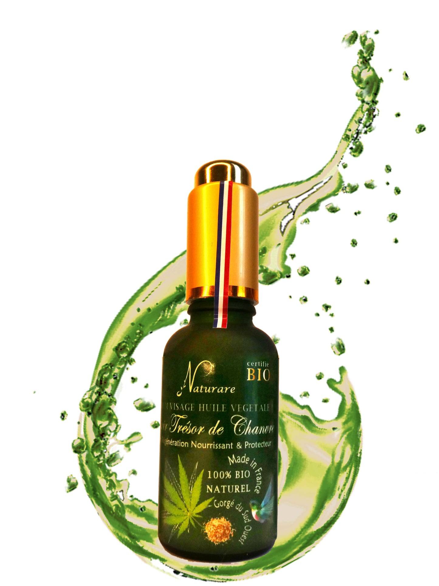 ELIXIR TRESOR DE CHANVRE BIO - Sérum Huile Végétale Complément Alimentaire