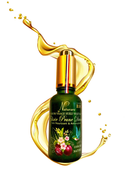 DROP - ELIXIR PRUNE DIVINE BIO - Sérum Huile Végétale, Complément Alimentaire