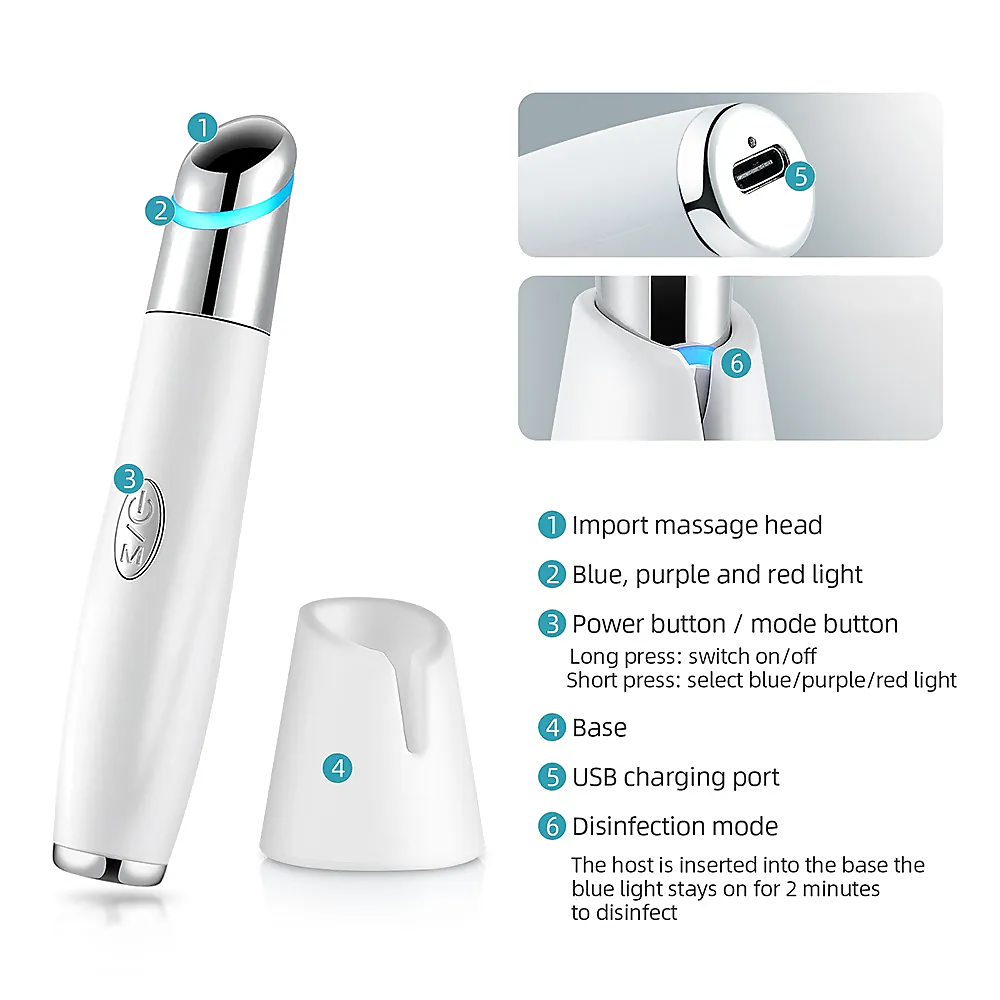 ELFY - MASSEUR LIFTANT PERFECTEUR Anti-cernes & Anti-rides - Contour des yeux